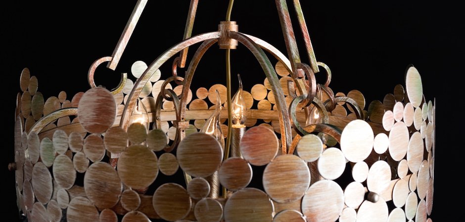 Люстра Round Iron Shod Chandelier Люстра Round Iron Shod Chandelier - Loft-Concept в Саратове