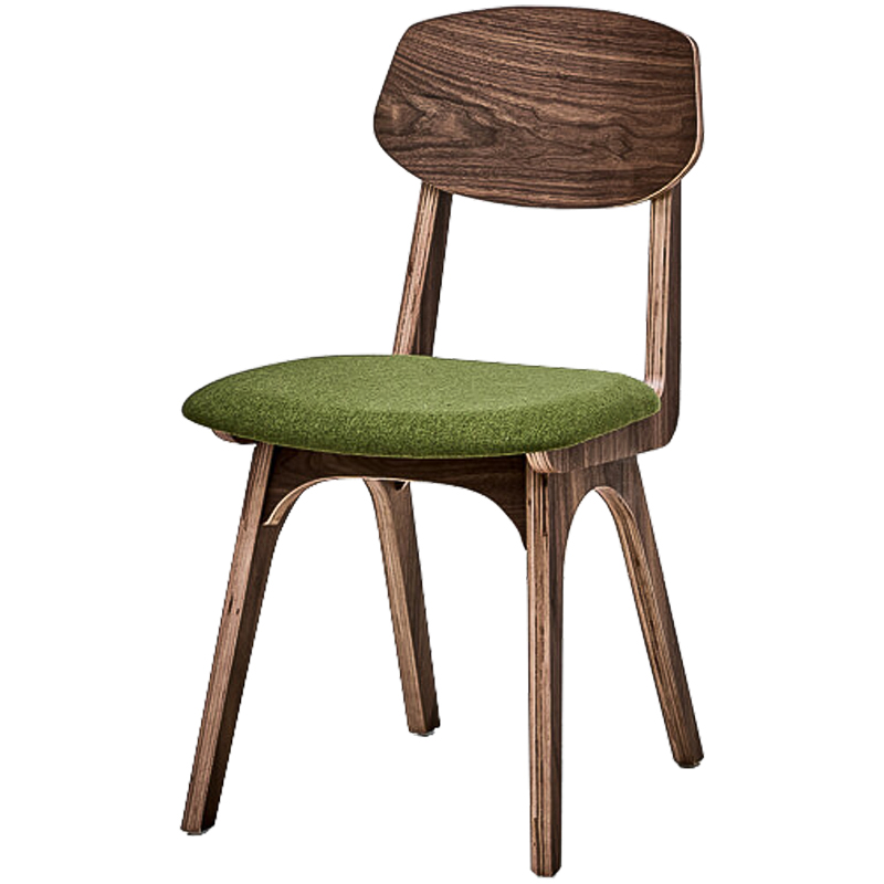 Стул Ailde Stool Коричневый Зеленый в Саратове | Loft Concept 