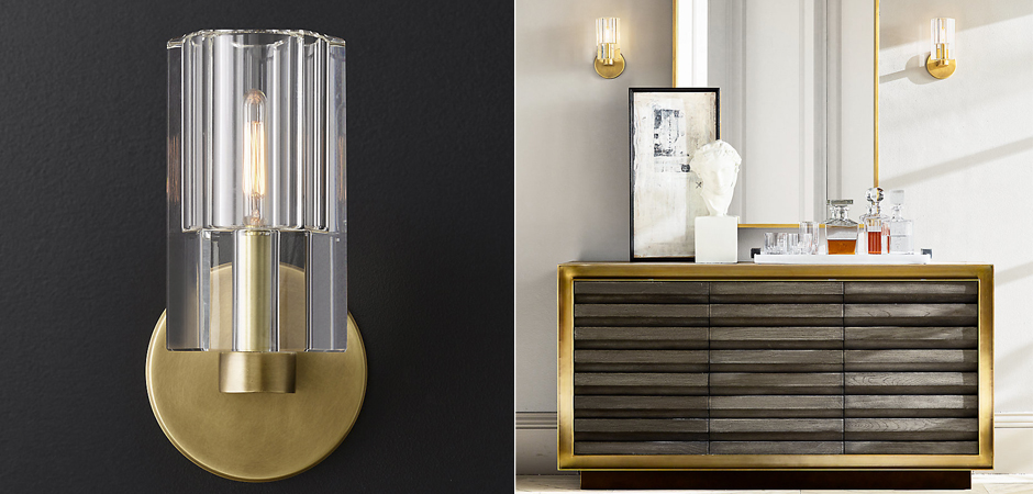 Бра Restoration Hardware Arcachon Single Sconce Бра Restoration Hardware Arcachon Single Sconce - Loft-Concept в Саратове