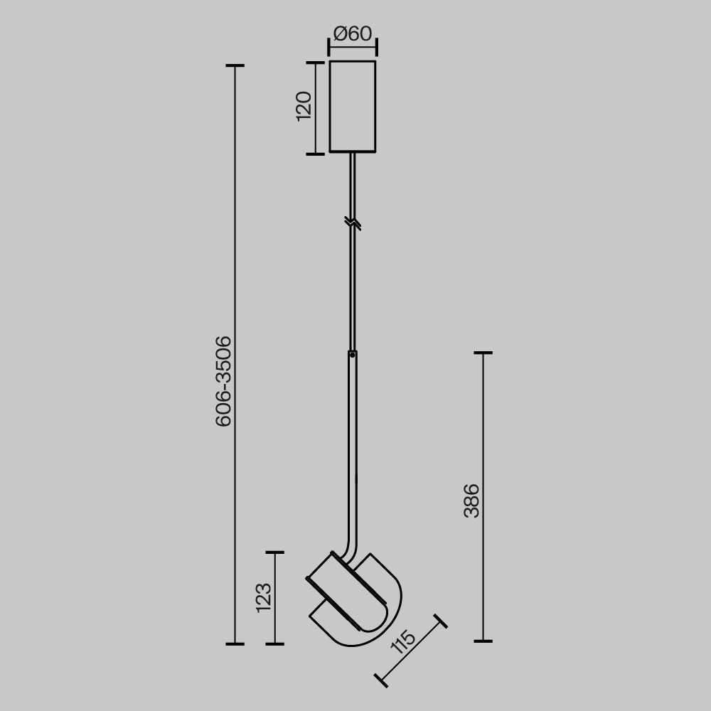 Подвесной светильник в цвете Латунь Levix в Саратове