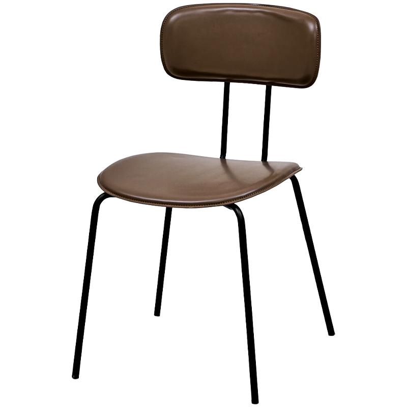 Стул Tyler Loft Stool brown Коричневый Черный в Саратове | Loft Concept 