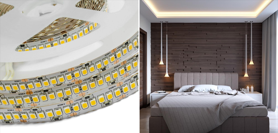 Светодиодная лента 26W/m 240Led/m 2835SMD теплый белый Светодиодная лента 26W/m 240Led/m 2835SMD теплый белый - Loft-Concept в Саратове