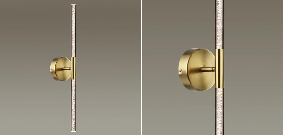 Бра Trumpet tube Two-way Золотое Бра Trumpet tube Two-way Золотое - Loft-Concept в Саратове