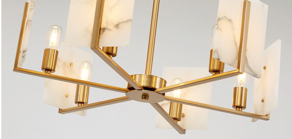 Люстра Marble square Chandelier Люстра Marble square Chandelier - Loft-Concept в Саратове
