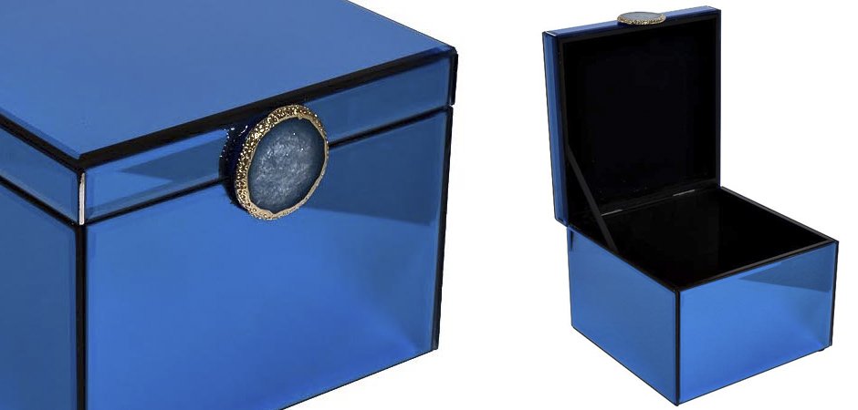 Шкатулка Blue Surprise Cube Шкатулка Blue Surprise Cube - Loft-Concept в Саратове