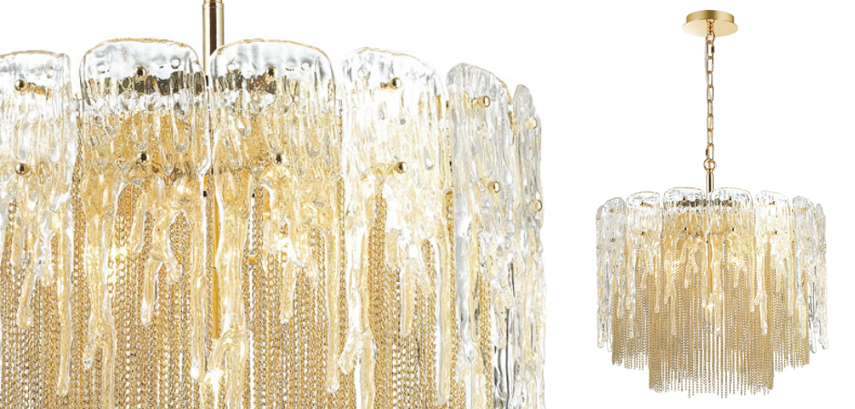 Люстра Ice and Gold Chains - Loft-Concept в Саратове