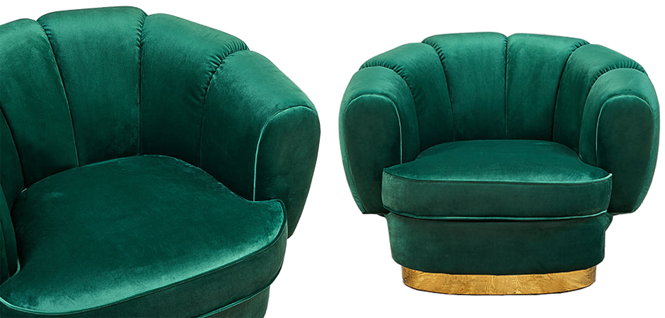 Кресло Emerald Softness Armchair Кресло Emerald Softness Armchair - Loft-Concept в Саратове