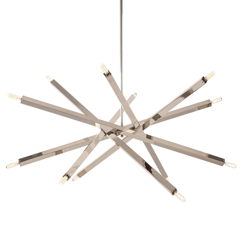 Люстра Blathmac Silver Chandelier Серебряный Люстра Blathmac Silver Chandelier Серебряный в Саратове | Loft Concept
