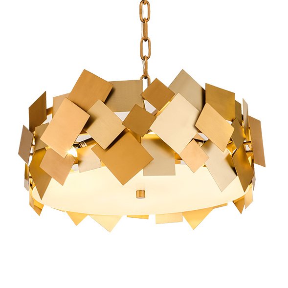 Люстра Gold Plate Chandelier 4  в Саратове | Loft Concept 