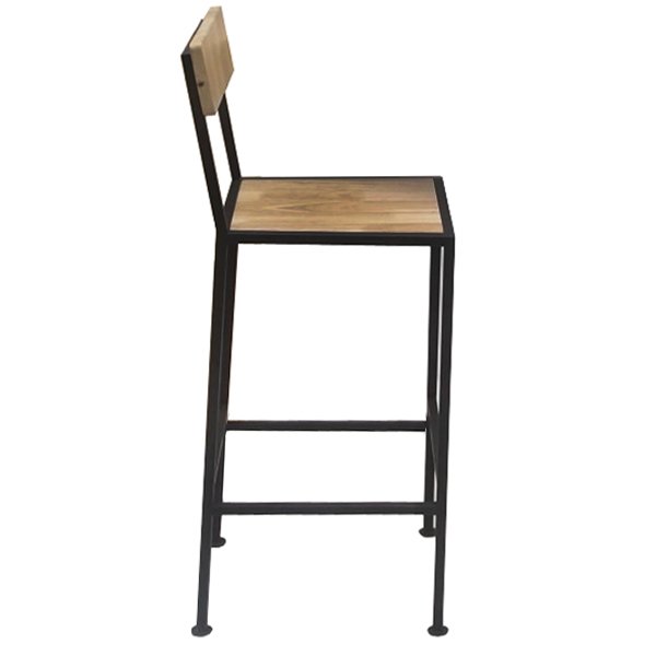 Барный стул Kraft Loft bar stool Коричневый Черный в Саратове | Loft Concept 