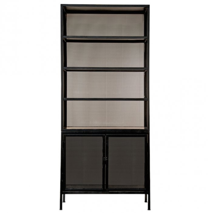 Буфет Industrial Loft Dark Metal Mesh Cabinet Черный Буфет Industrial Loft Dark Metal Mesh Cabinet Черный в Саратове | Loft Concept