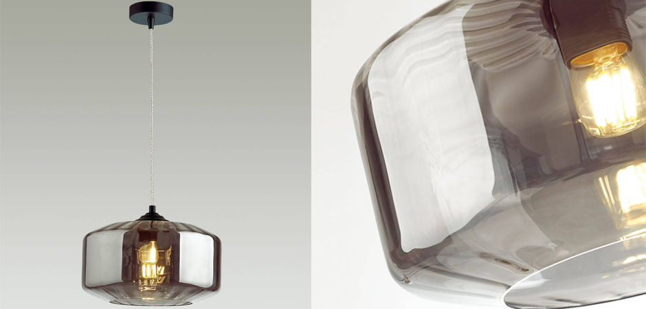 Подвесной светильник Multicolored Glass Smoky Подвесной светильник Multicolored Glass Smoky - Loft-Concept в Саратове