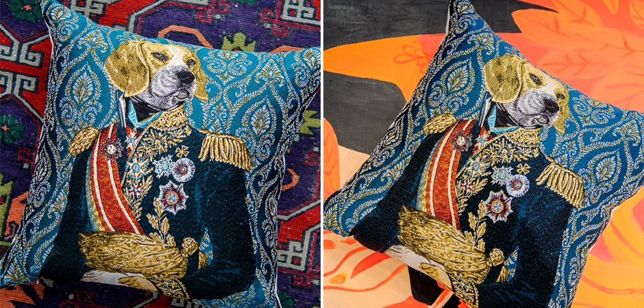 Декоративная подушка Emperor Dog Декоративная подушка Emperor Dog - Loft-Concept в Саратове