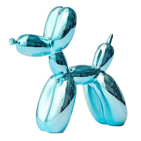 Статуэтка Jeff Koons Balloon Dog Turquoise Бирюзовый в Саратове | Loft Concept 