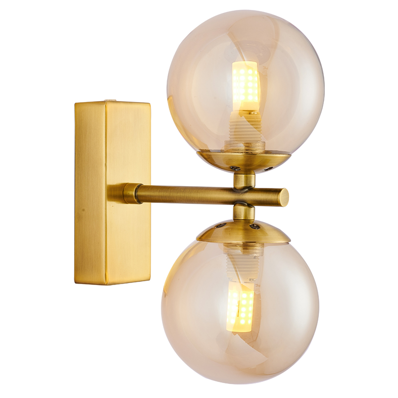 Бра Berries Sconce amber Латунь Янтарь (Amber) в Саратове | Loft Concept 