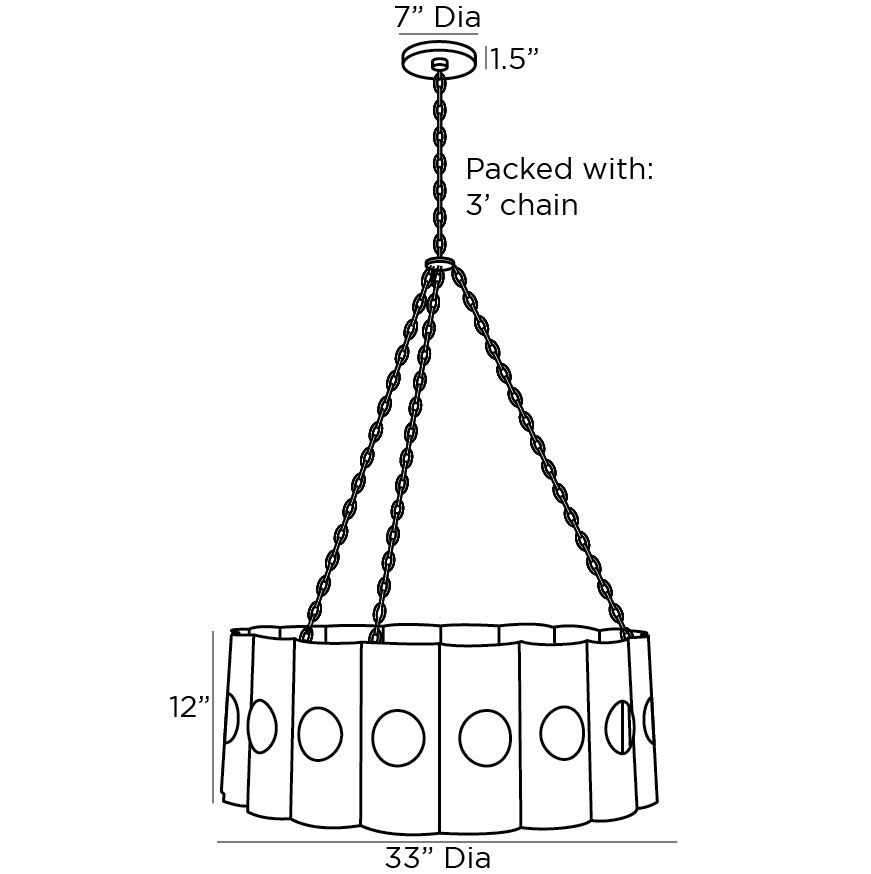 Люстра Arteriors SACRAMENTO CHANDELIER в Саратове