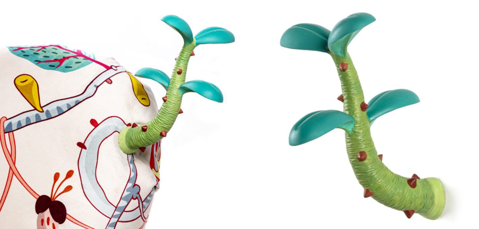 Аксессуар Seletti Hangers Sprout Medium Coloured L Аксессуар Seletti Hangers Sprout Medium Coloured L - Loft-Concept в Саратове