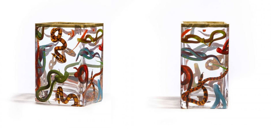 Ваза Glass Vase Snakes Ваза Glass Vase Snakes - Loft-Concept в Саратове
