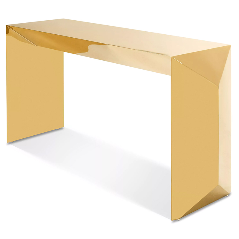 Консоль Eichholtz Console Table Carlow Gold Золотой в Саратове | Loft Concept 