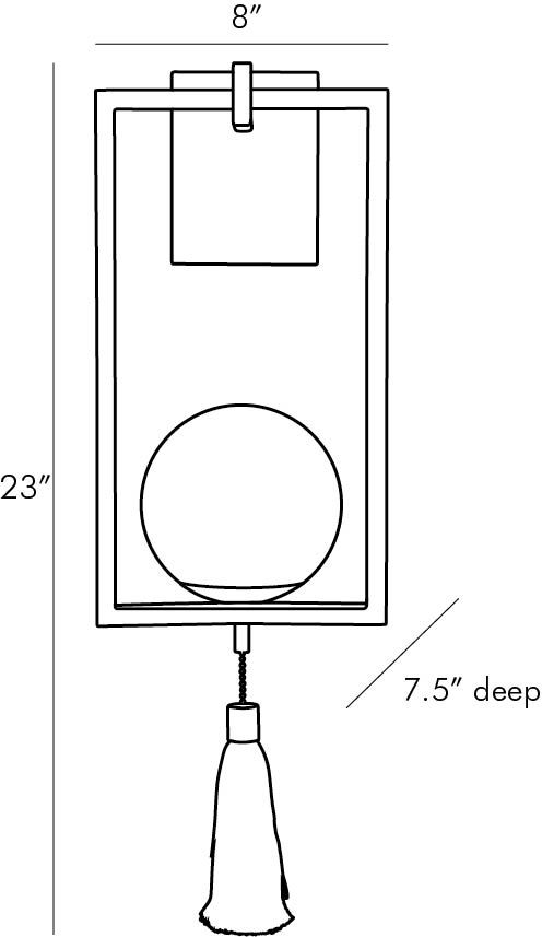 Бра Arteriors TRAPEZE SCONCE в Саратове