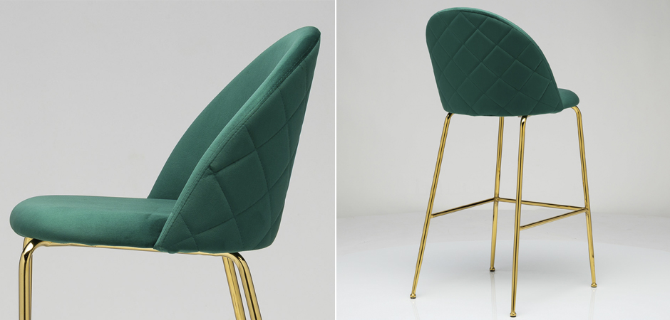 Барный стул Vendramin Bar Stool green Барный стул Vendramin Bar Stool green - Loft-Concept в Саратове