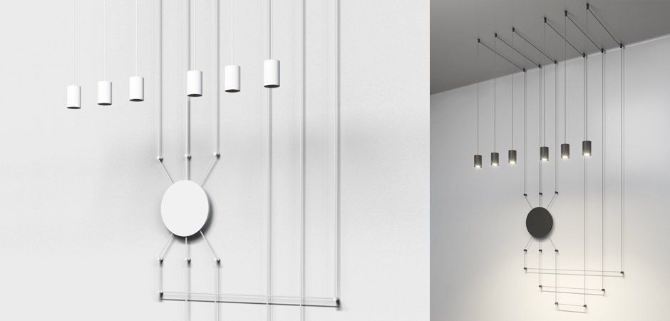 Подвес Wireflow FreeForm LED White 6 патронов Подвес Wireflow FreeForm LED White 6 патронов - Loft-Concept в Саратове