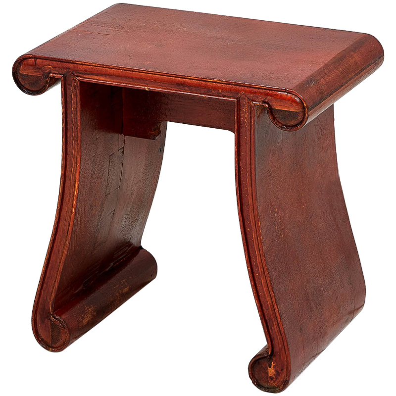 Табурет в китайском стиле Chinese Tabouret Red Красный в Саратове | Loft Concept 