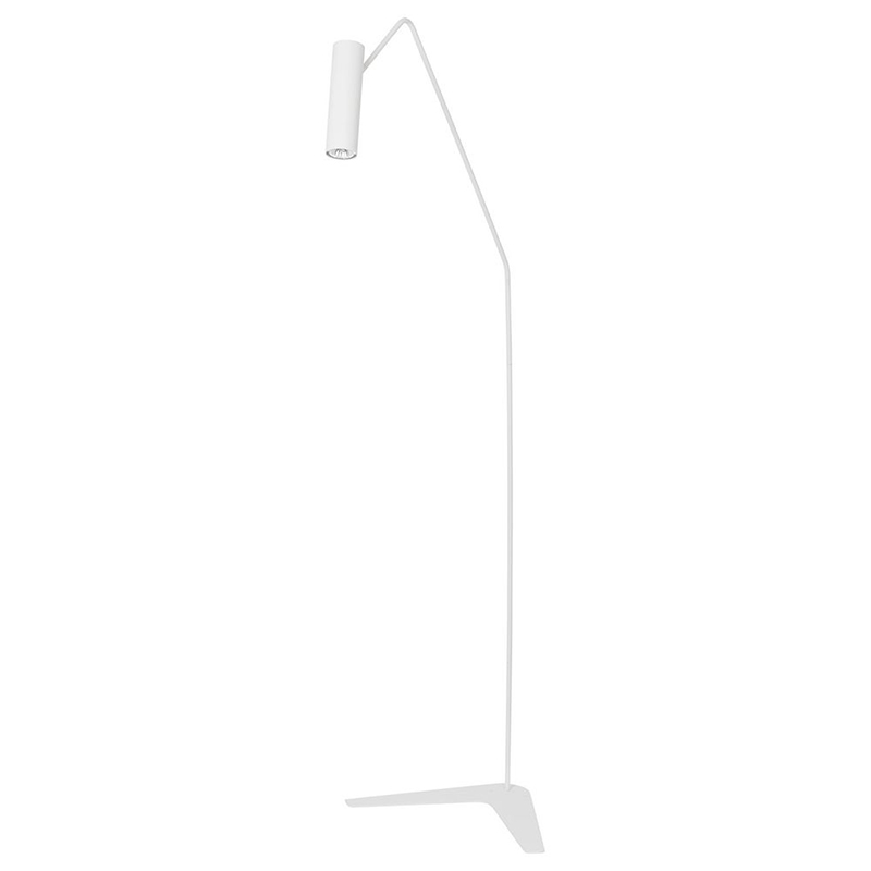 Торшер Tibo Trumpet Floor Lamp white Белый в Саратове | Loft Concept 