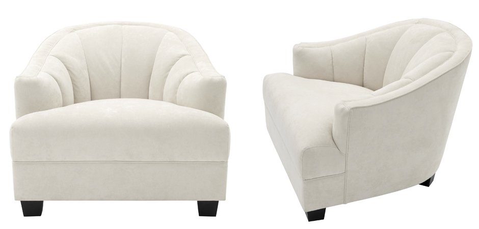 Кресло Eichholtz Chair Polaris Ecru Кресло Eichholtz Chair Polaris Ecru - Loft-Concept в Саратове
