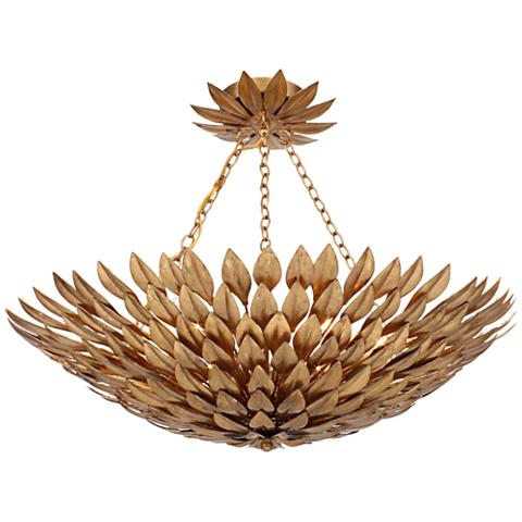 Люстра Crystorama Broche plumage  Antique Gold CHANDELIER Золотой в Саратове | Loft Concept 