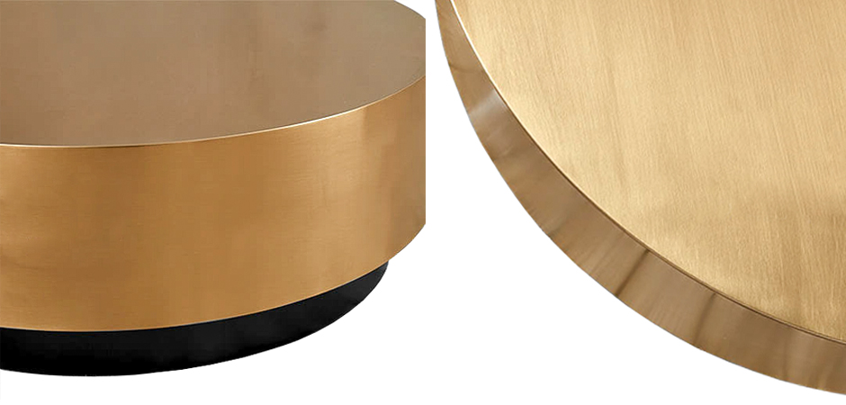 Кофейный столик Gold Washer Coffee Table Кофейный столик Gold Washer Coffee Table - Loft-Concept в Саратове