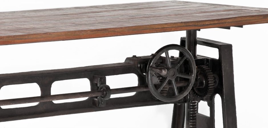 Стол GARIBALDI Dining Table Industrial Стол GARIBALDI Dining Table Industrial - Loft-Concept в Саратове