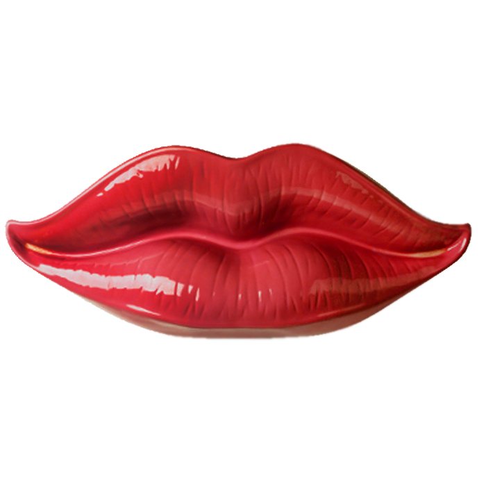 Настенный декор LIPS wall accessory RED Красный в Саратове | Loft Concept 