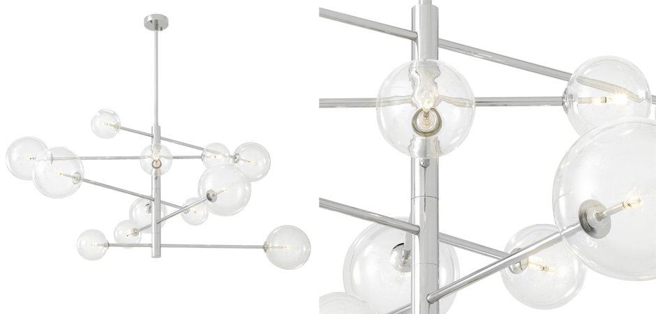 Люстра Chandelier Argento L Nickel Люстра Chandelier Argento L Nickel - Loft-Concept в Саратове