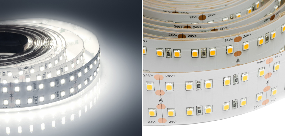 Светодиодная лента 38W/m 240 диодов/2м 2835SMD дневной белый 5M Светодиодная лента 38W/m 240 диодов/2м 2835SMD дневной белый 5M - Loft-Concept в Саратове
