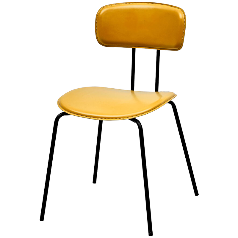 Стул Tyler Loft Stool yellow Желтый Черный в Саратове | Loft Concept 