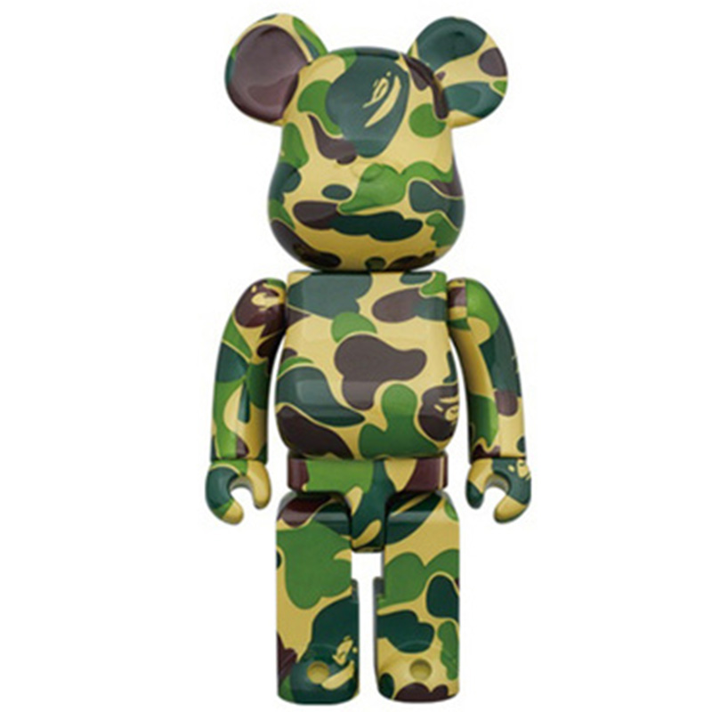 Статуэтка Bearbrick Camouflage Green Зеленый в Саратове | Loft Concept 