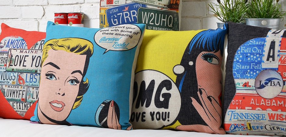 Декоративная подушка "i love you" Декоративная подушка "i love you" - Loft-Concept в Саратове