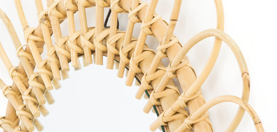 Зеркало Mirror Rattan Flower I Зеркало Mirror Rattan Flower I - Loft-Concept в Саратове