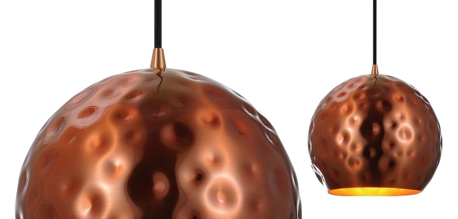 Подвесной светильник Copper loft pendant lamp sphere Подвесной светильник Copper loft pendant lamp sphere - Loft-Concept в Саратове