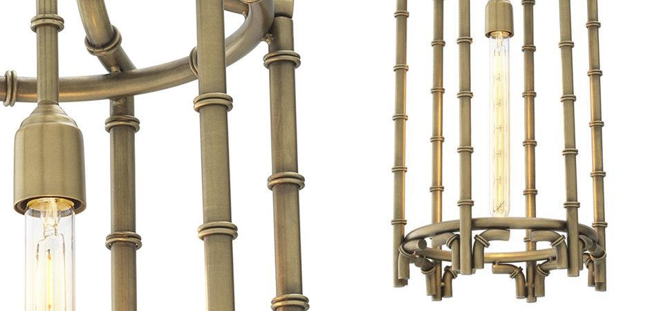 Люстра Eichholtz Lantern Vasco Brass - Loft-Concept в Саратове