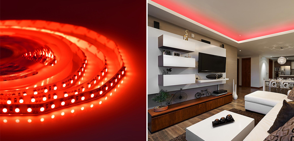 Светодиодная лента 4,8W/m 60LED/m 3528SMD красный 5M Светодиодная лента 4,8W/m 60LED/m 3528SMD красный 5M - Loft-Concept в Саратове