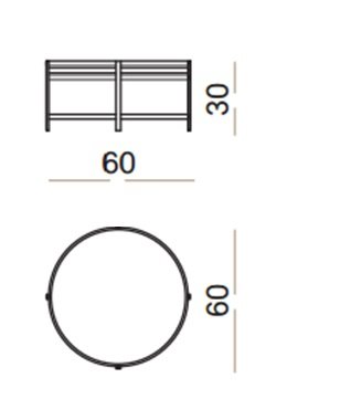 Столик Ula Low table ULA001 в Саратове