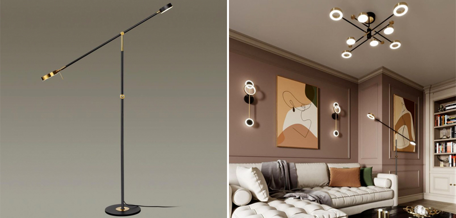Торшер с регулировкой Bendik Lighting Торшер с регулировкой Bendik Lighting - Loft-Concept в Саратове