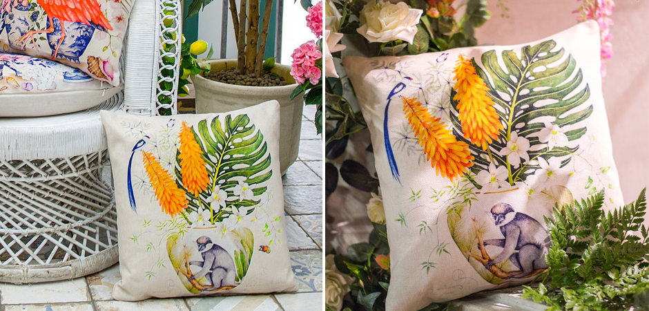 Декоративная подушка Little Monkey Pillow Декоративная подушка Little Monkey Pillow - Loft-Concept в Саратове