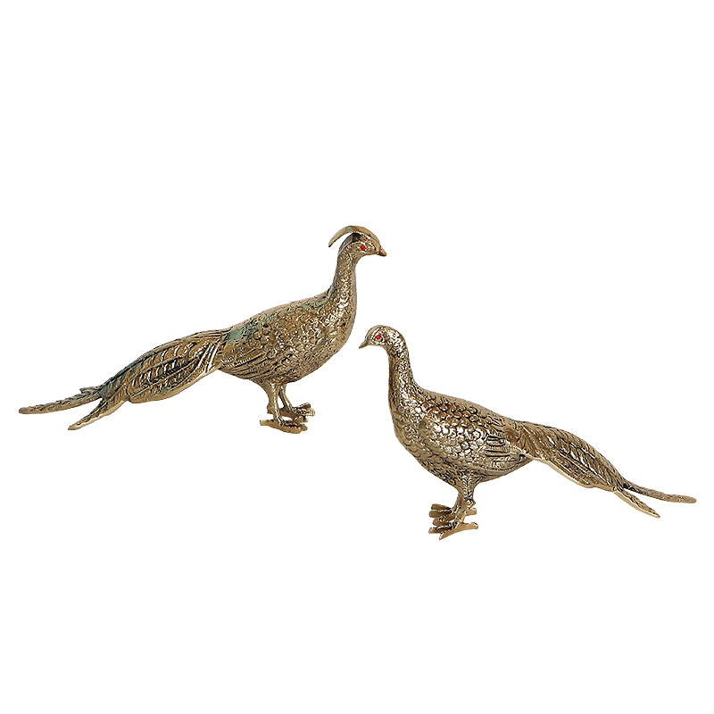 Статуэтка бронзовая пара Павлины Bronze Birds Бронза Статуэтка бронзовая пара Павлины Bronze Birds Бронза в Саратове | Loft Concept