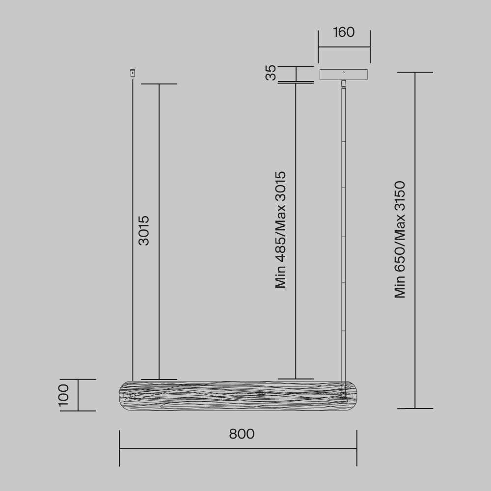 Подвесной светильник Frostum в Саратове