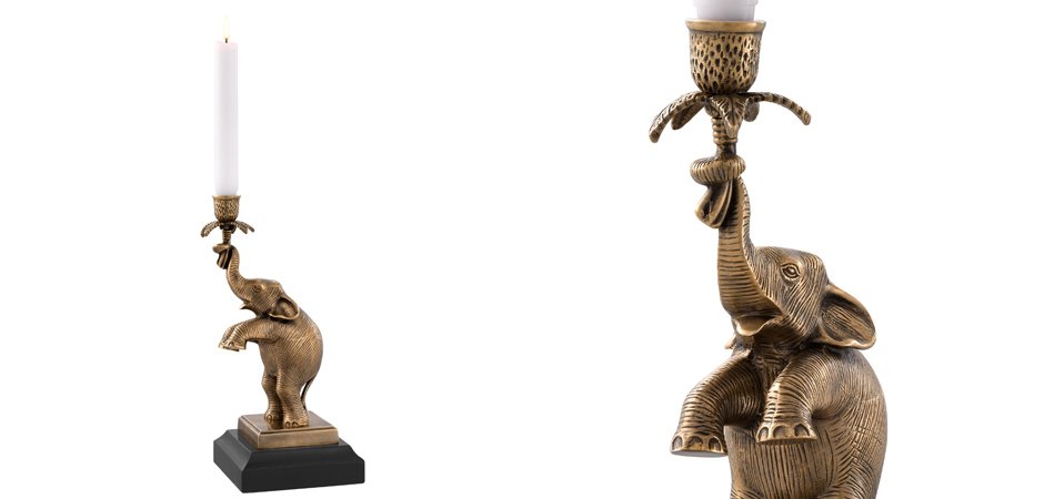 Подсвечник Eichholtz Candle Holder Nairobi Подсвечник Eichholtz Candle Holder Nairobi - Loft-Concept в Саратове