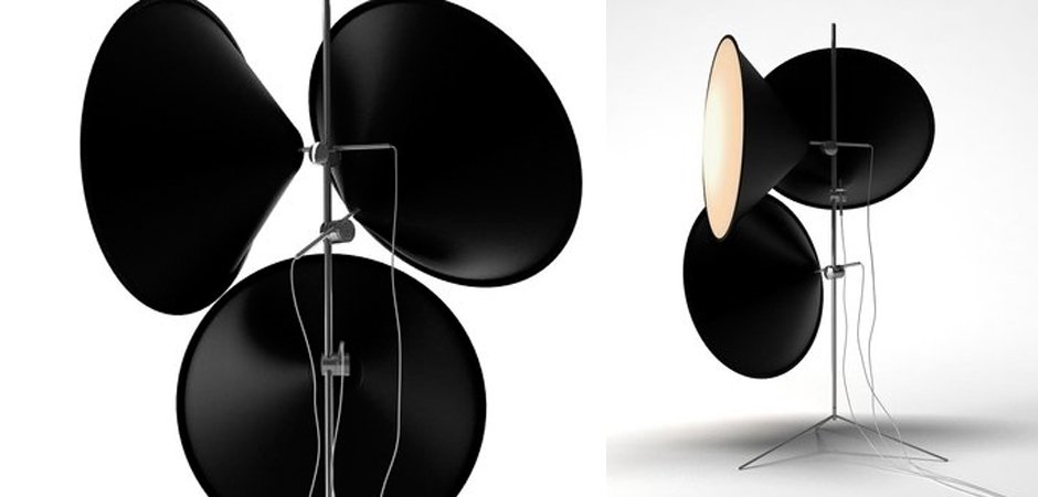 Торшер Tom Dixon Cone Black Торшер Tom Dixon Cone Black - Loft-Concept в Саратове