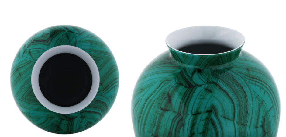 Ваза Malachite Vase barrel Ваза Malachite Vase barrel - Loft-Concept в Саратове